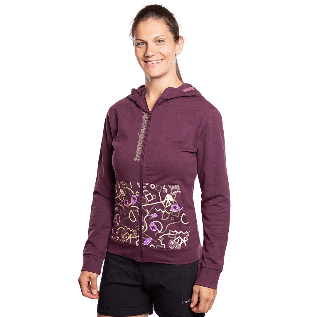 Chaqueta de mujer Rozes Trangoworld - Morado Morado-3