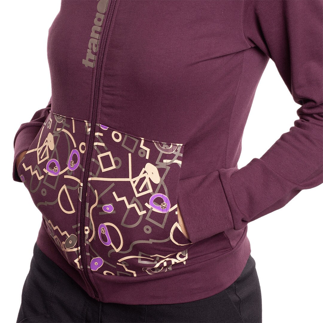 Chaqueta de mujer Rozes Trangoworld - Morado Morado-6