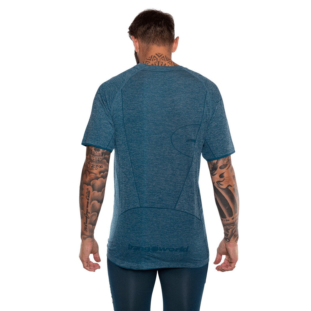 Camiseta de hombre Bozen Trangoworld - Azul Azul-4
