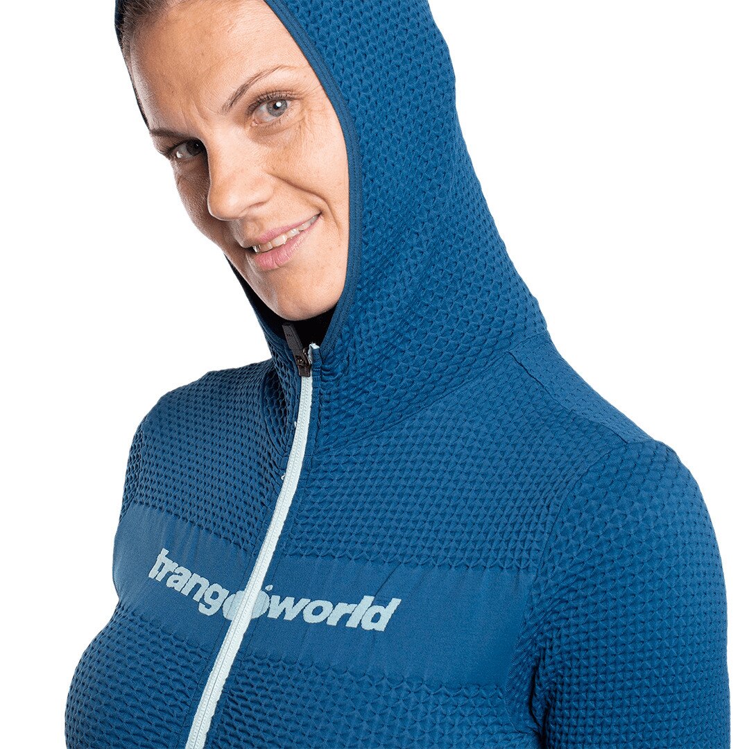 Chaqueta de mujer Myre Trangoworld - Azul Azul-5