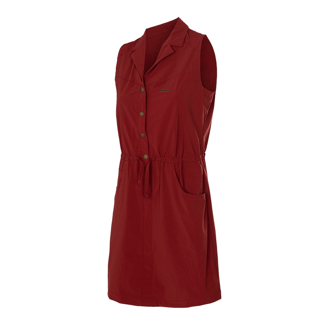 Vestido de mujer Cameros Trangoworld - Burdeos Burdeos-1