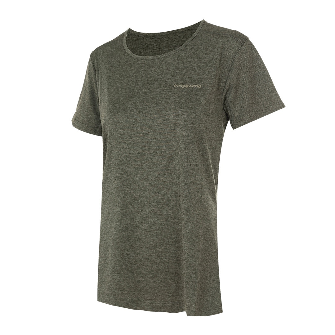Imagen 1 de Camiseta de mujer Rjavina Trangoworld - Verde grisáceo Verde grisáceo
