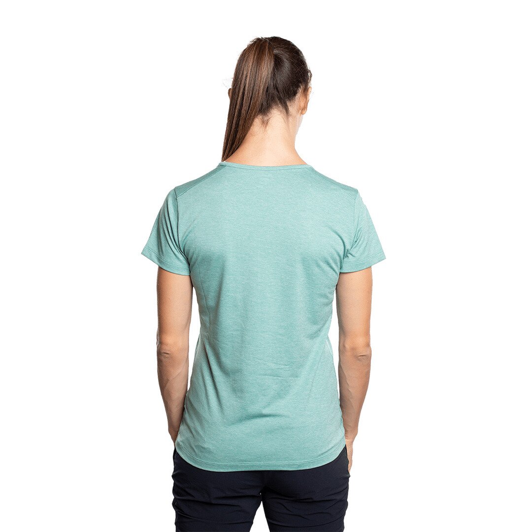 Imagen 2 de Camiseta de mujer Rjavina Trangoworld - Verde Agua Verde Agua