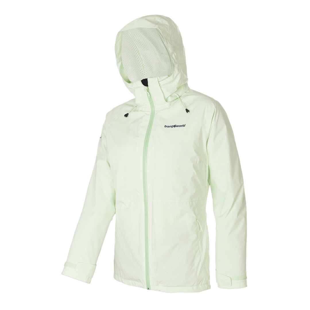 Chaqueta de mujer Bruket complet Trangoworld - Verde menta Verde menta-1
