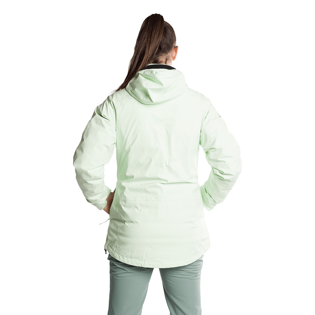 Chaqueta de mujer Bruket complet Trangoworld - Verde menta Verde menta-4