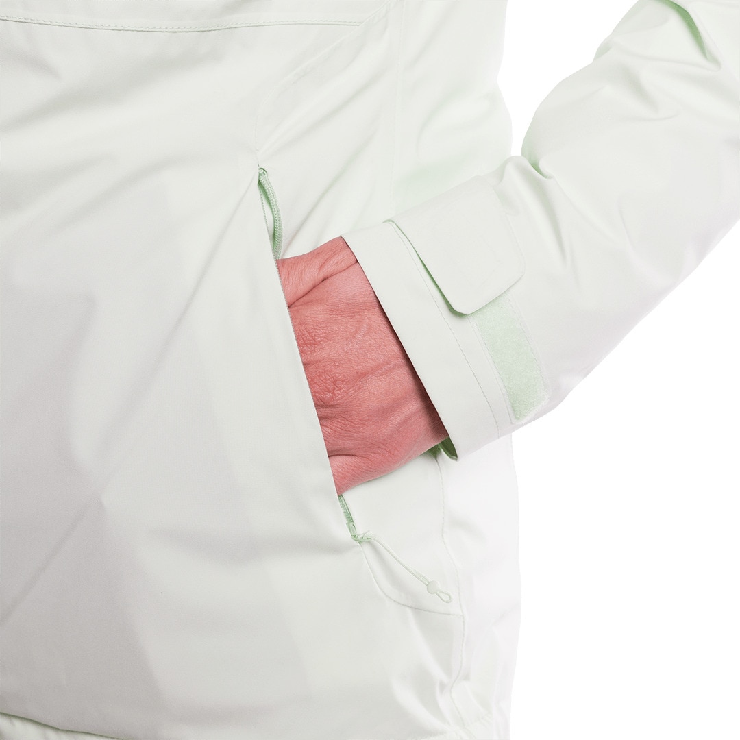 Chaqueta de mujer Bruket complet Trangoworld - Verde menta Verde menta-6