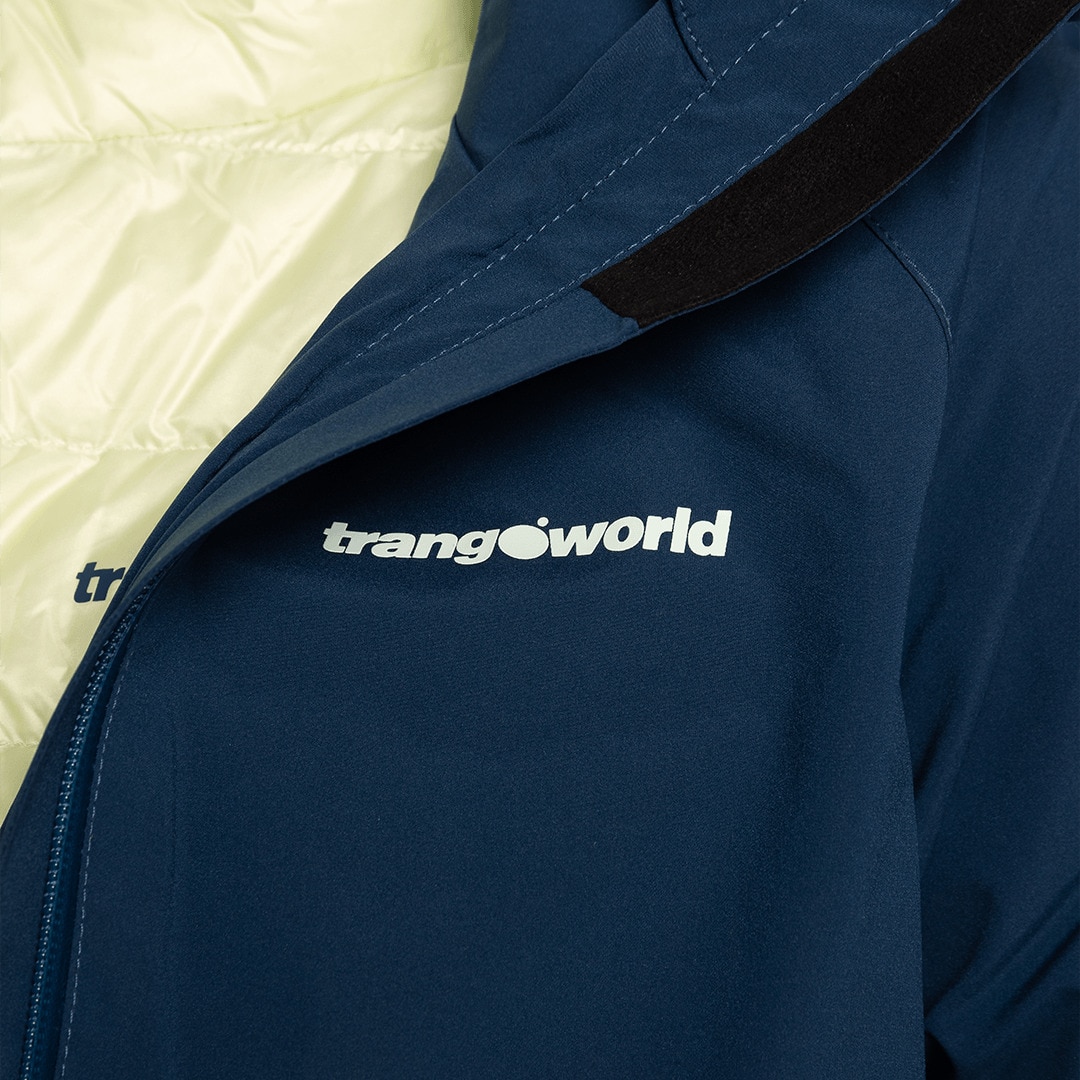 Chaqueta de mujer Bruket complet Trangoworld - Azul Azul-4