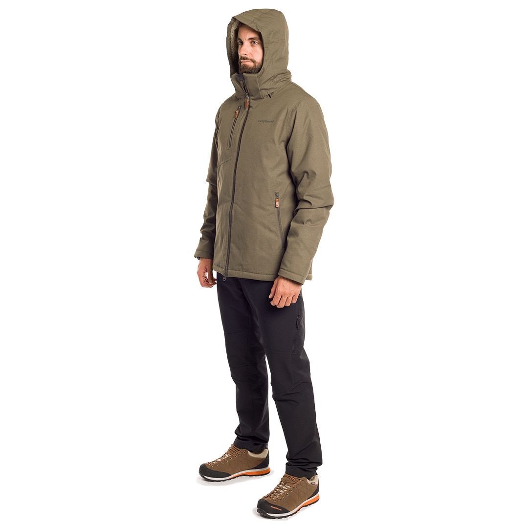 Chaqueta de hombre Jorel termic Trangoworld - Kaki Kaki-5