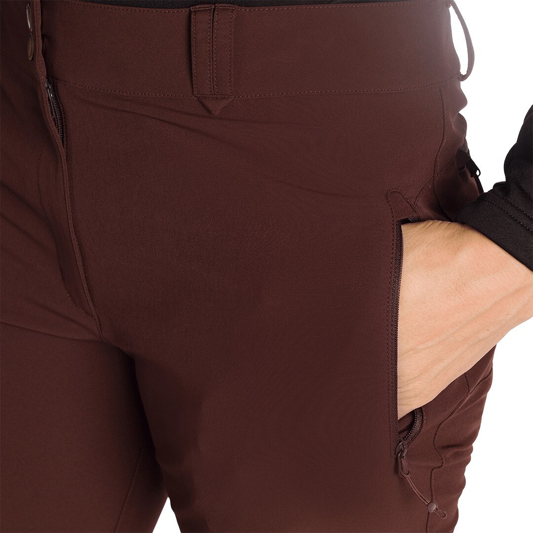 Pantalón de mujer Dorset Trangoworld - Marrón Marrón-5