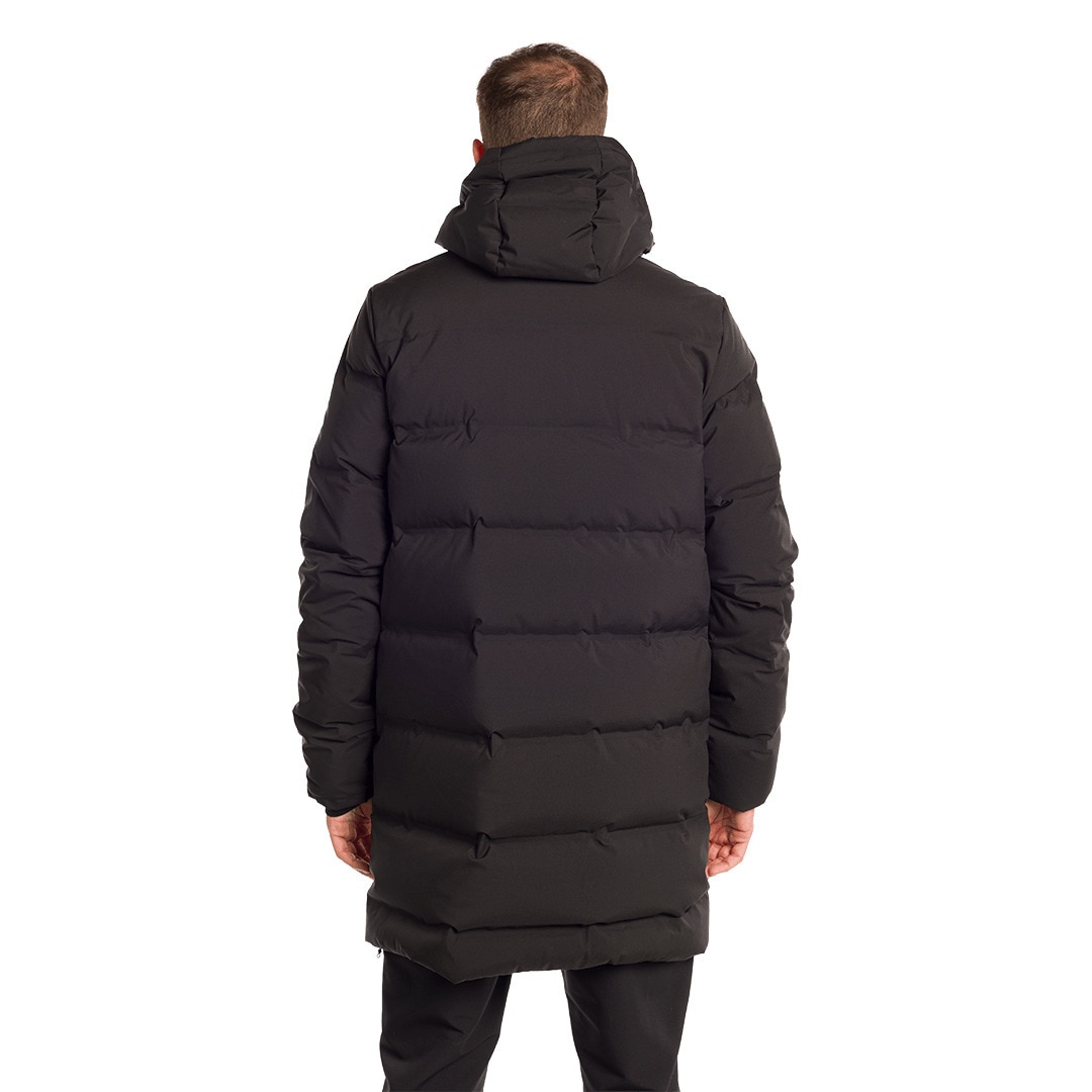 Parka de hombre Lincoln Trangoworld - Marrón oscuro Negro-4