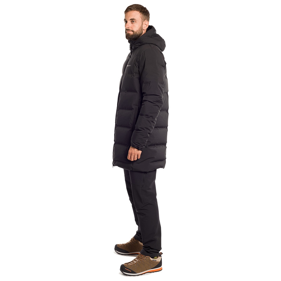 Parka de hombre Lincoln Trangoworld - Marrón oscuro Negro-6