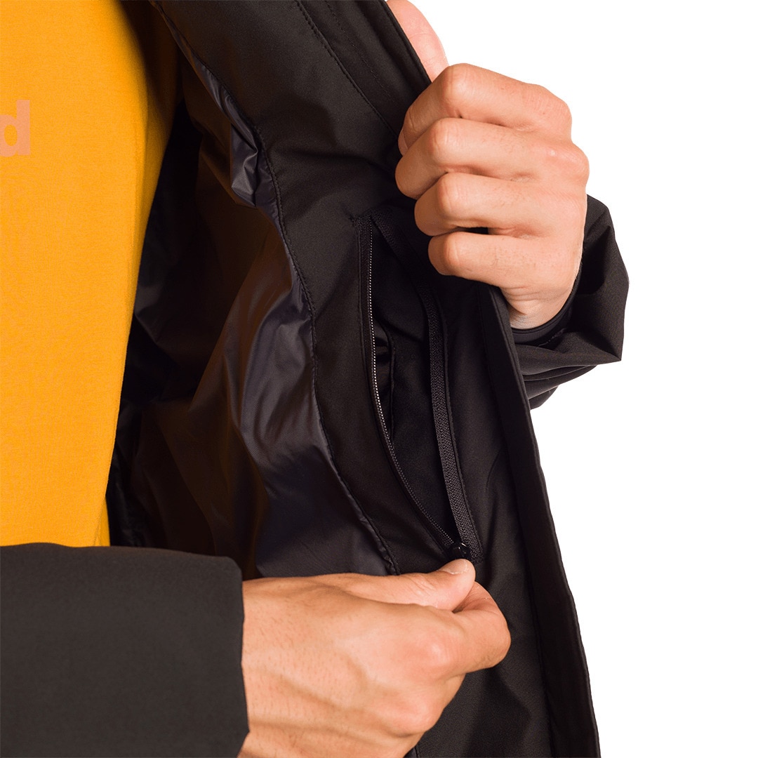 Parka de hombre Lincoln Trangoworld - Marrón oscuro Negro-10