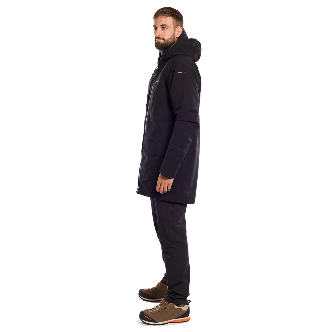 Parka de hombre Ibort termic Trangoworld - Negro Negro-5