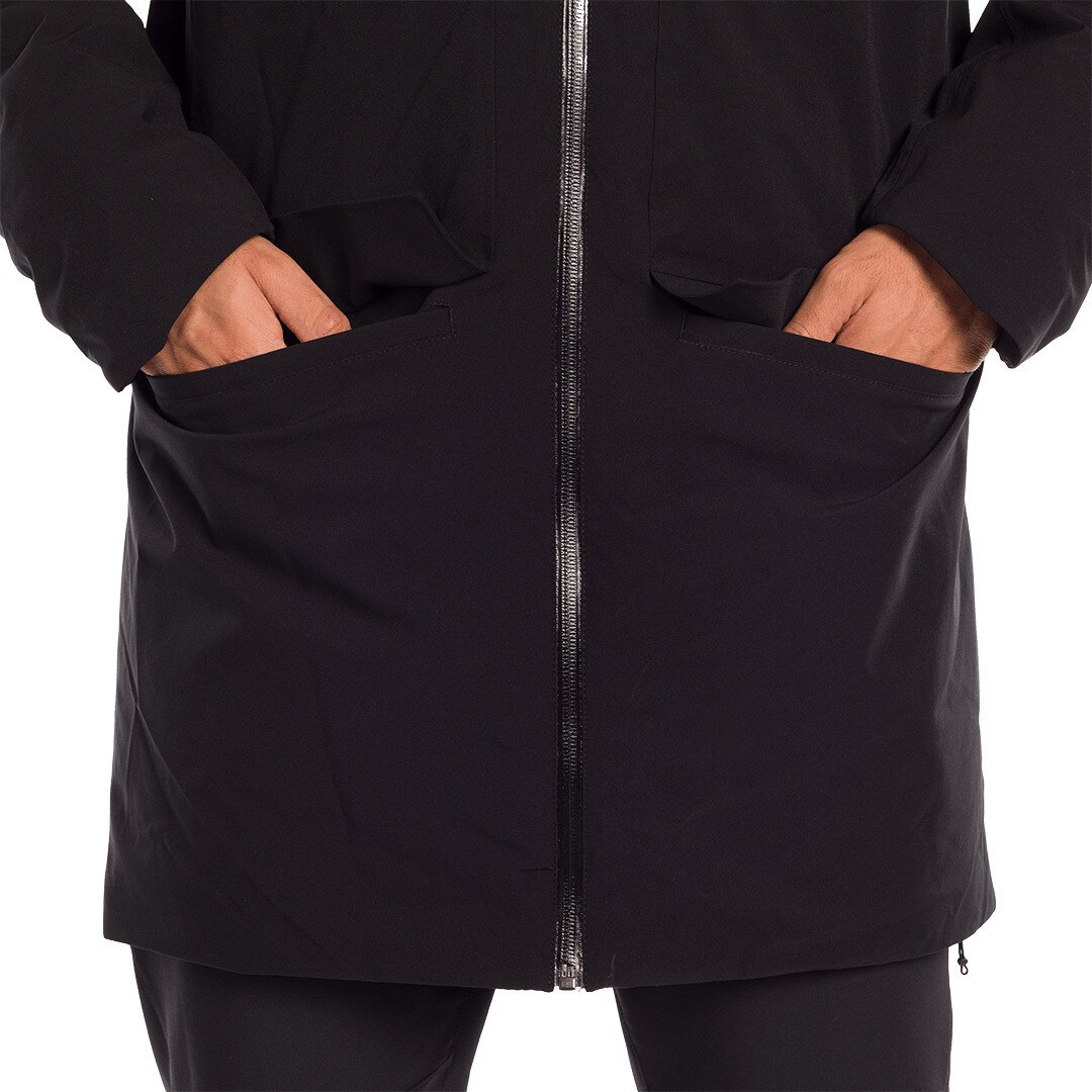 Parka de hombre Ibort termic Trangoworld - Negro Negro-7