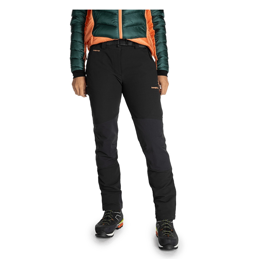 Pantalón largo de mujer Assaly Trangoworld - Negro Negro-3
