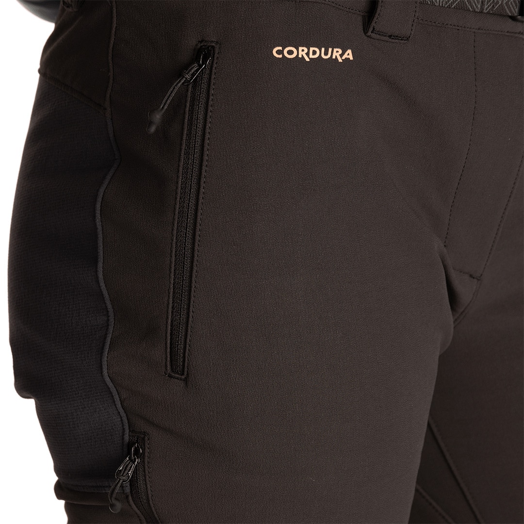 Pantalón largo de mujer Assaly Trangoworld - Negro Negro-7