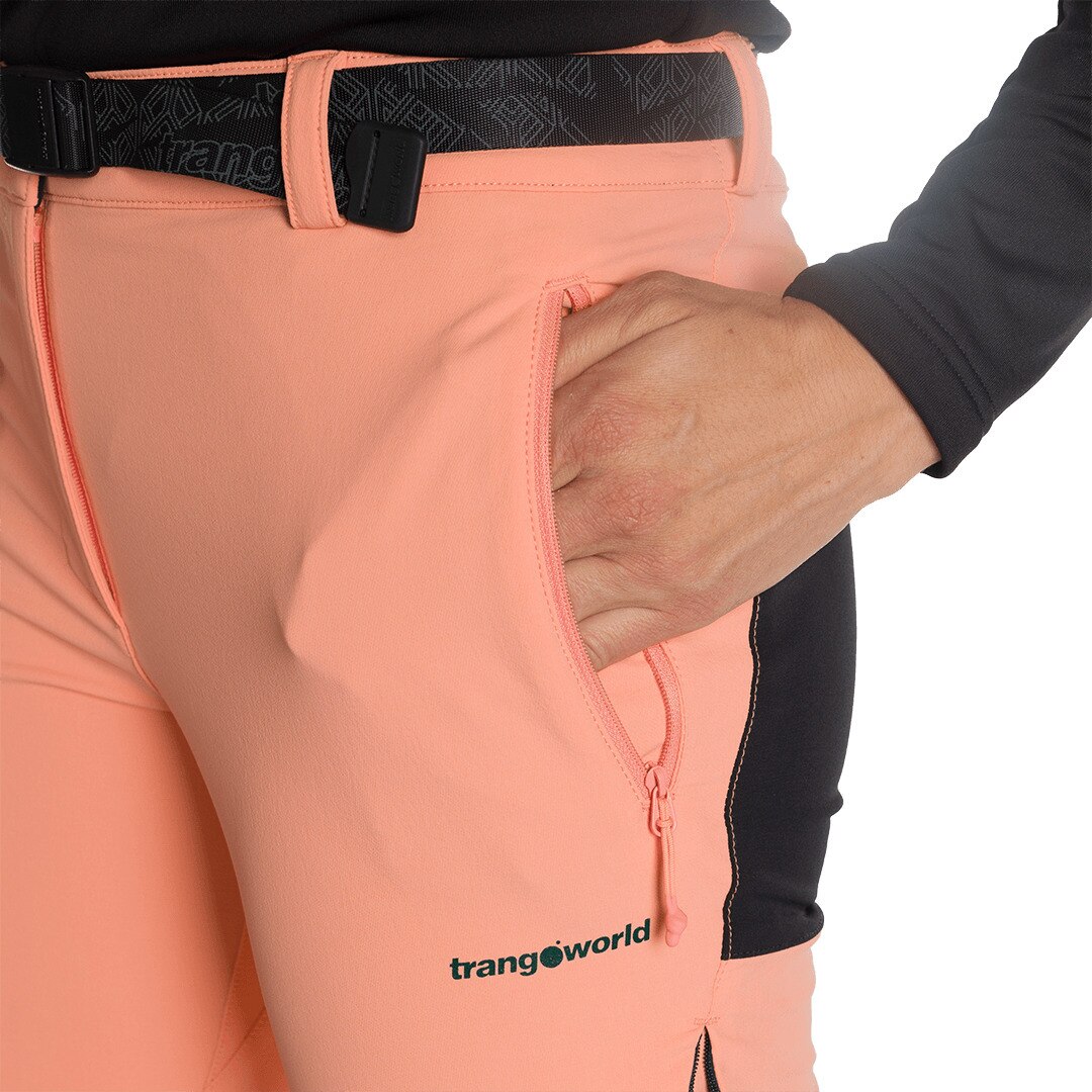 Pantalón largo de mujer Dunai dr Trangoworld - Naranja Naranja-5