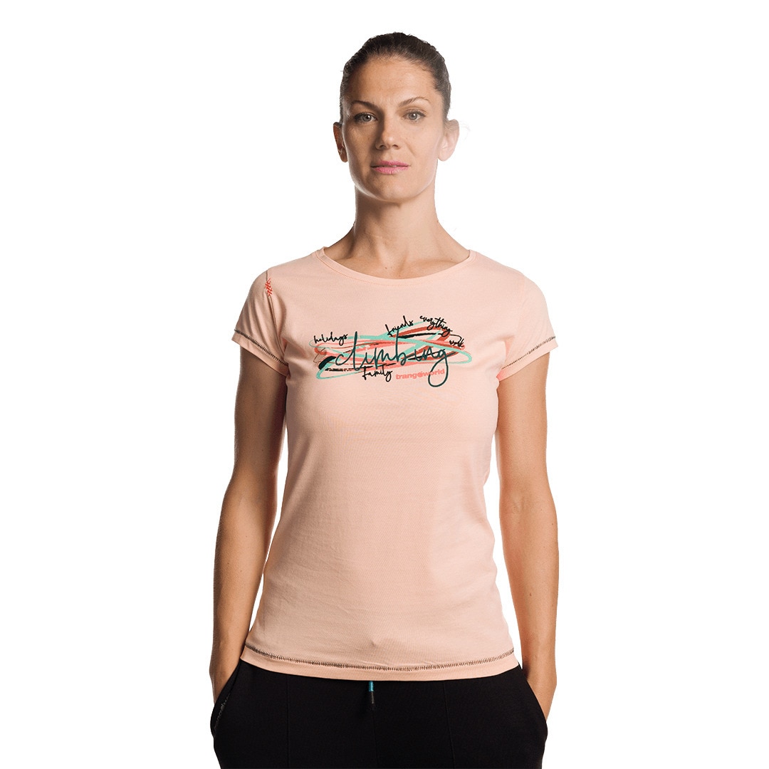 Imagen 1 de Camiseta de mujer Cervia Trangoworld - Rosa claro Rosa claro