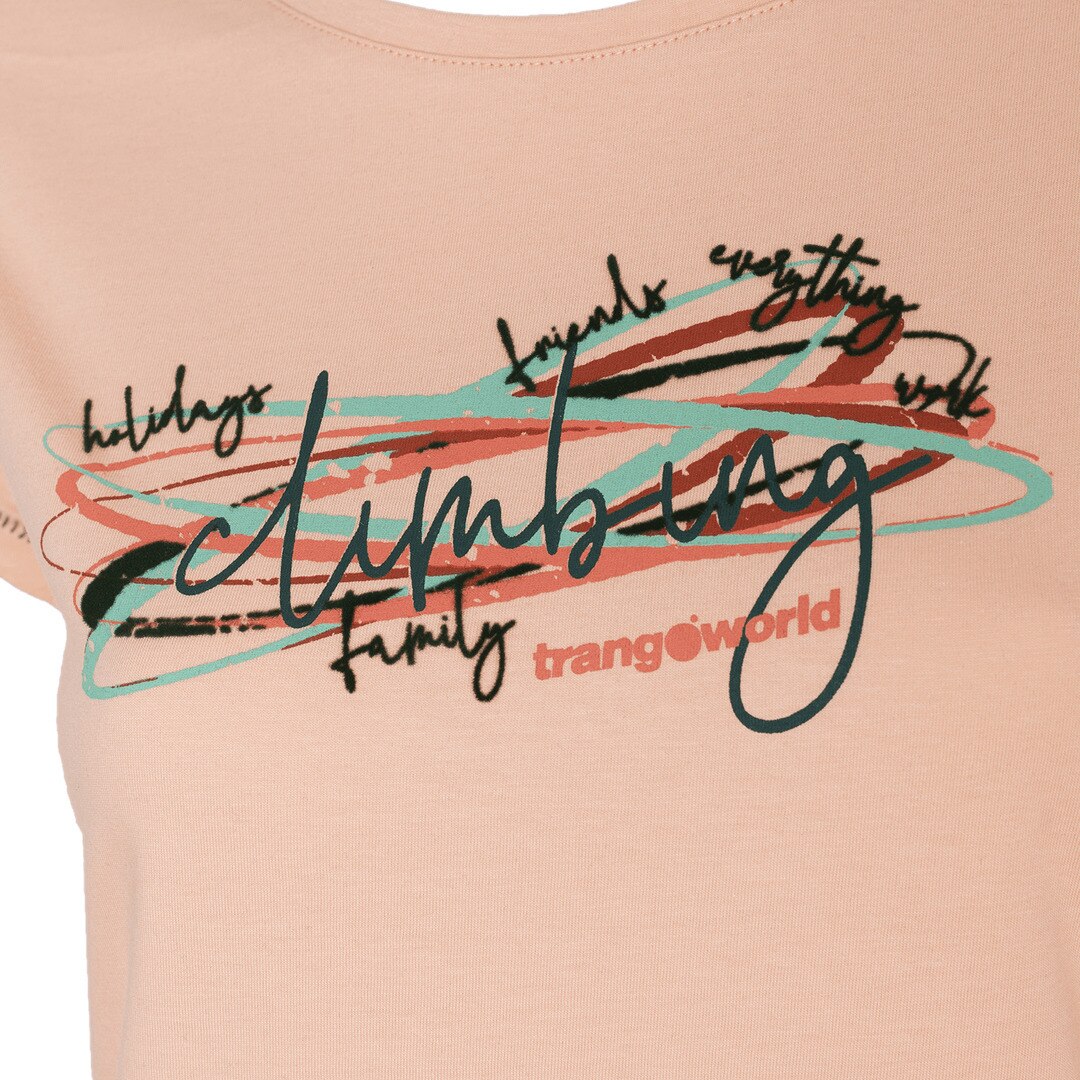 Imagen 5 de Camiseta de mujer Cervia Trangoworld - Rosa claro Rosa claro
