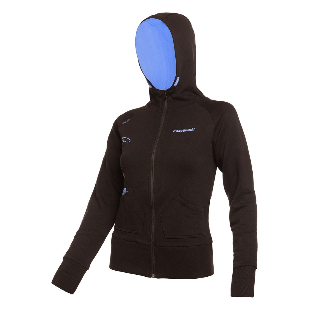 Chaqueta de mujer Serenity Trangoworld - Negro Negro-1
