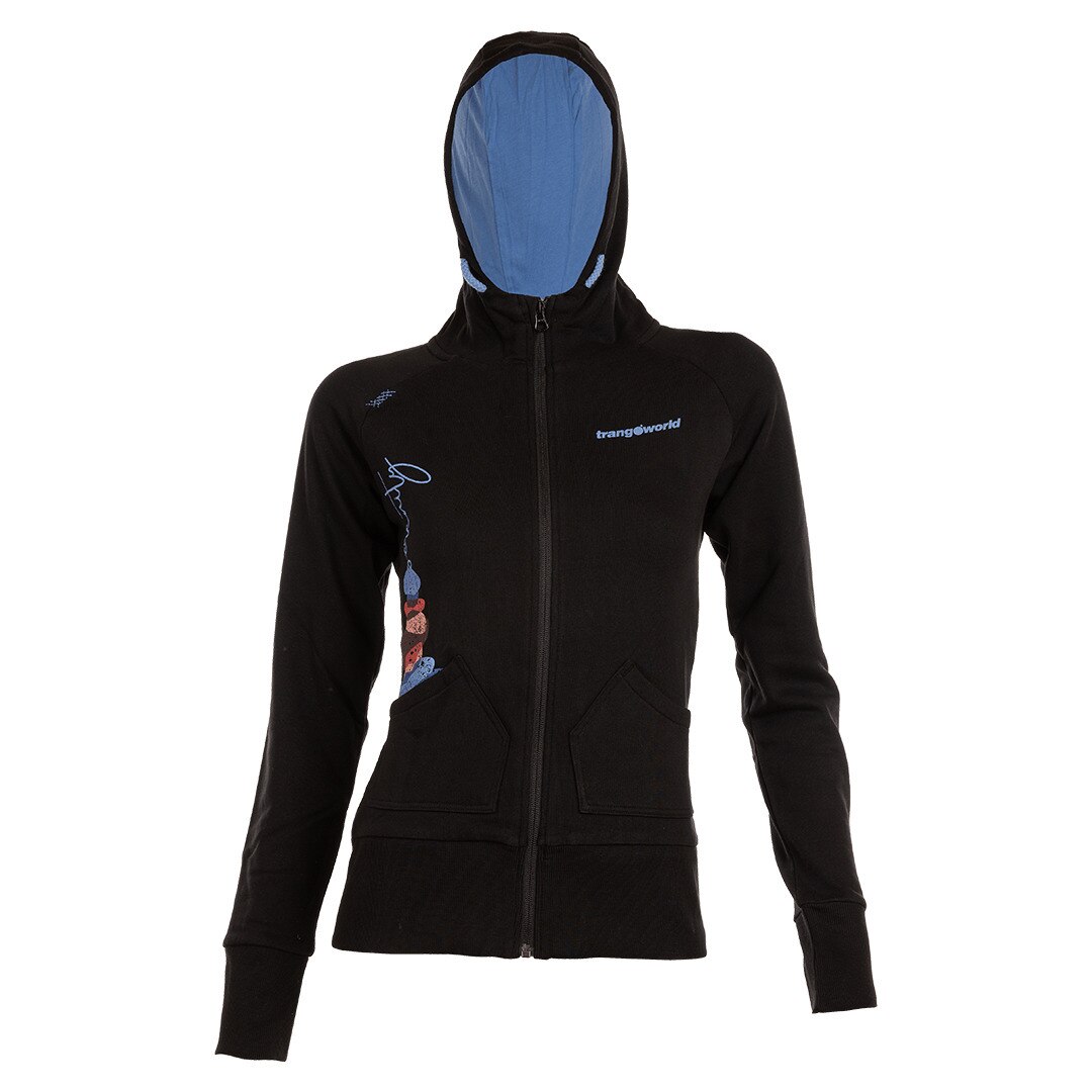 Chaqueta de mujer Serenity Trangoworld - Negro Negro-2