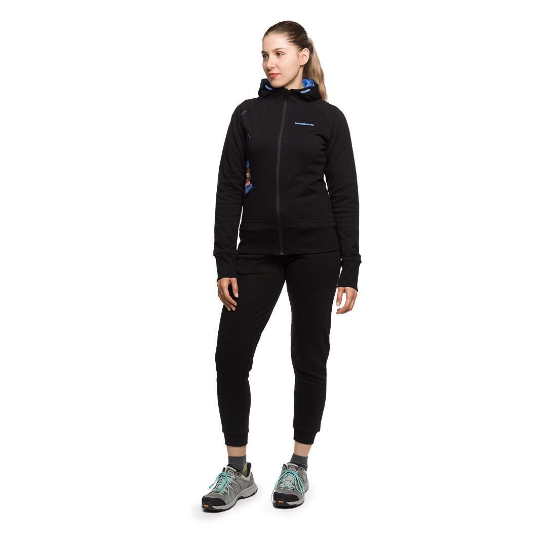 Chaqueta de mujer Serenity Trangoworld - Negro Negro-6