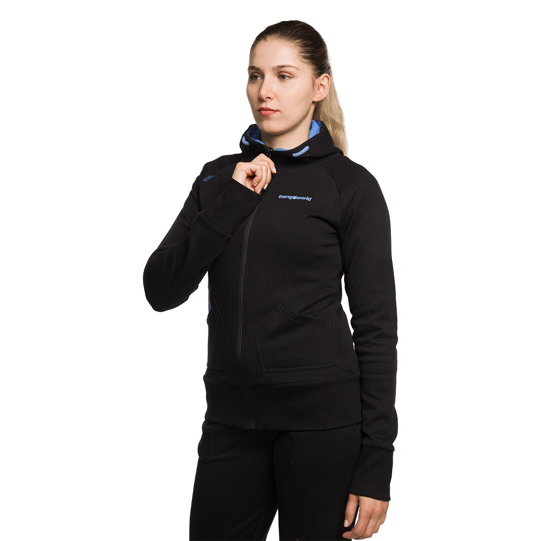 Chaqueta de mujer Serenity Trangoworld - Negro Negro-7