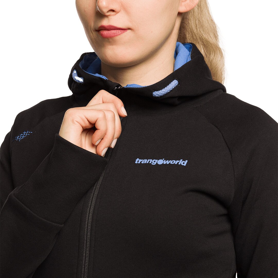 Chaqueta de mujer Serenity Trangoworld - Negro Negro-8