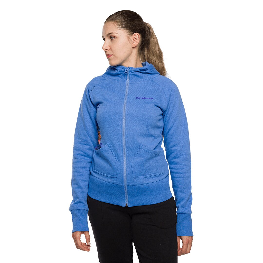 Chaqueta de mujer Serenity Trangoworld - Azul Azul-4