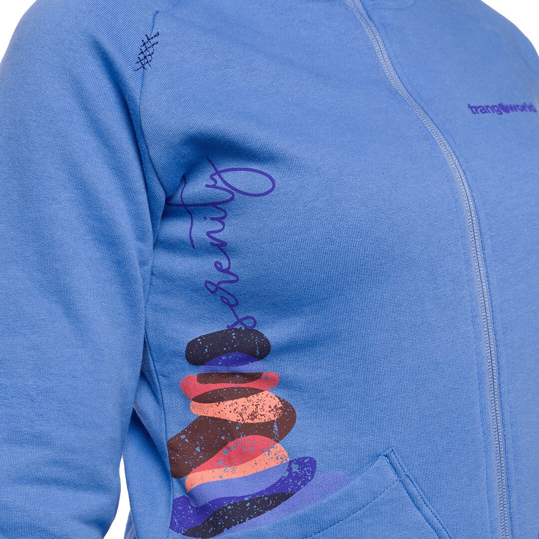 Chaqueta de mujer Serenity Trangoworld - Azul Azul-9