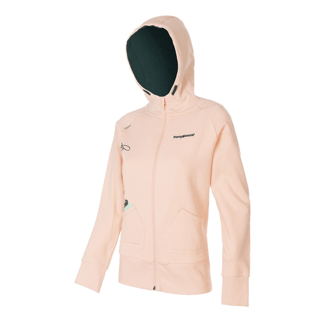 Chaqueta de mujer Serenity Trangoworld - Rosa claro Rosa claro-1