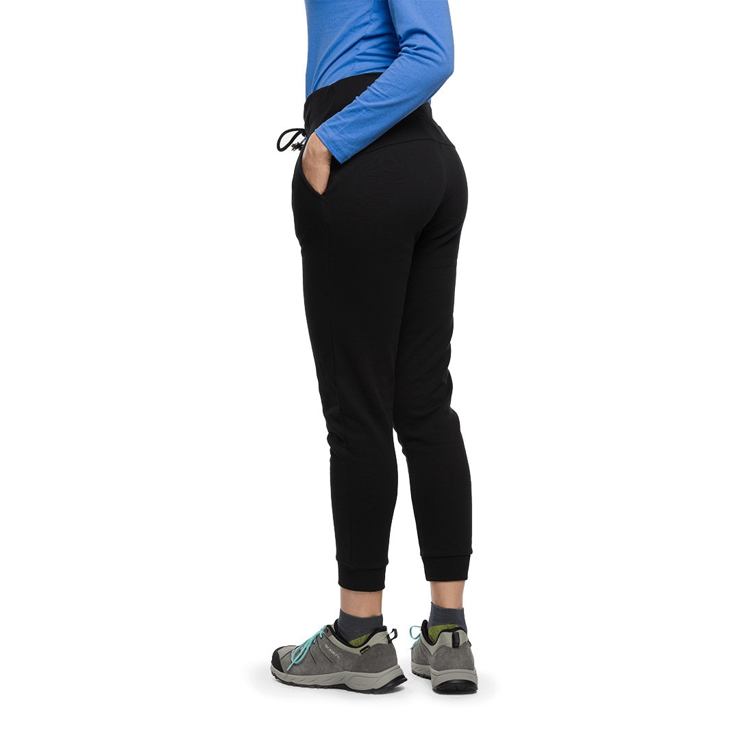 Pantalón largo de mujer Tobia Trangoworld - Negro Negro-4