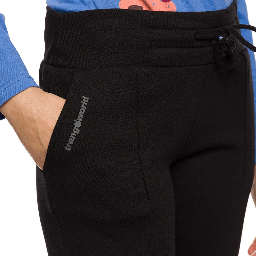 Pantalón largo de mujer Tobia Trangoworld - Negro Negro-7