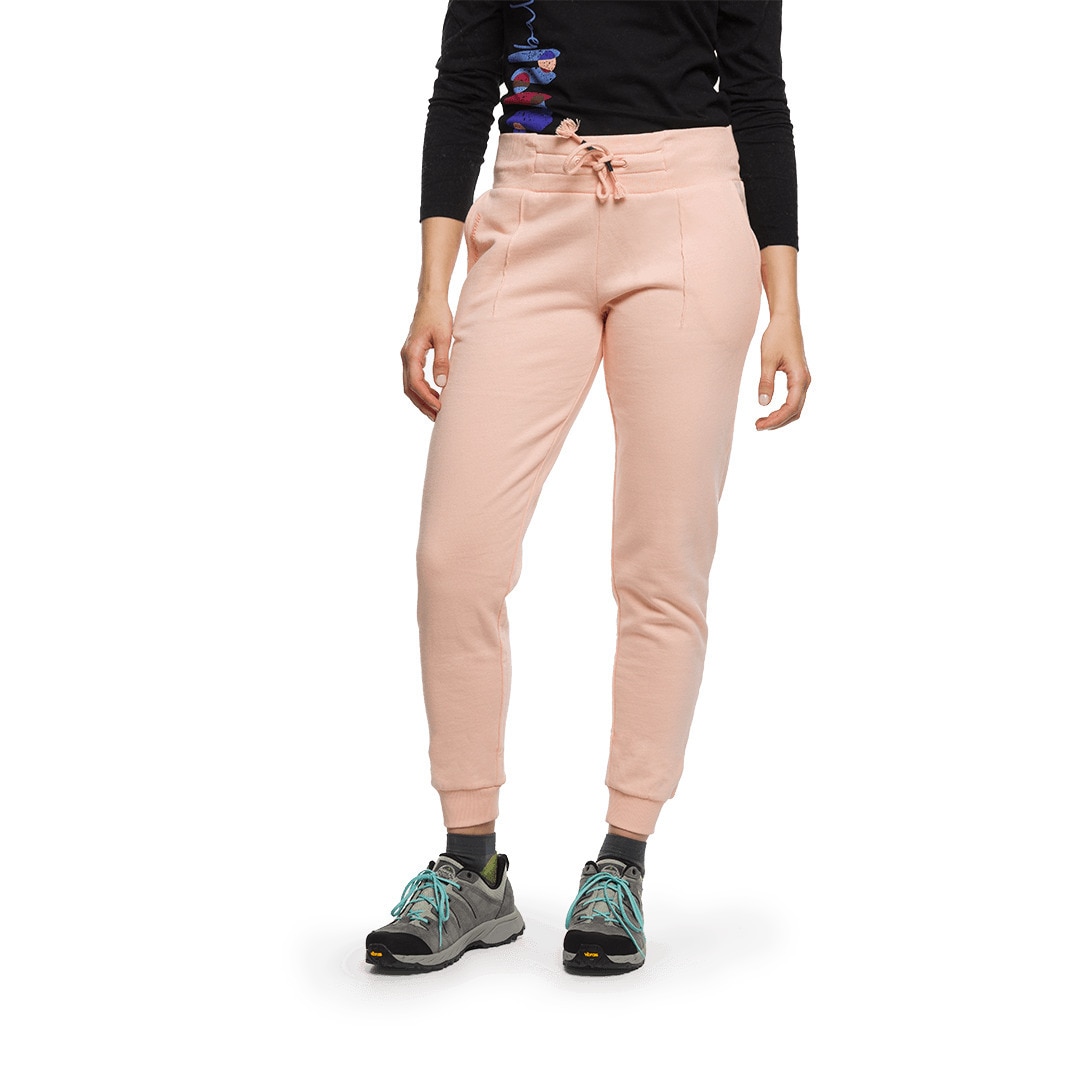 Pantalón largo de mujer Tobia Trangoworld - Rosa claro Rosa claro-3