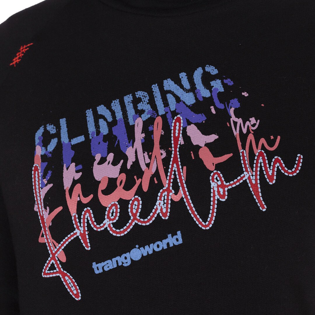 Sudadera de mujer Rosendal Trangoworld - Negro / Azul Negro / Azul-2