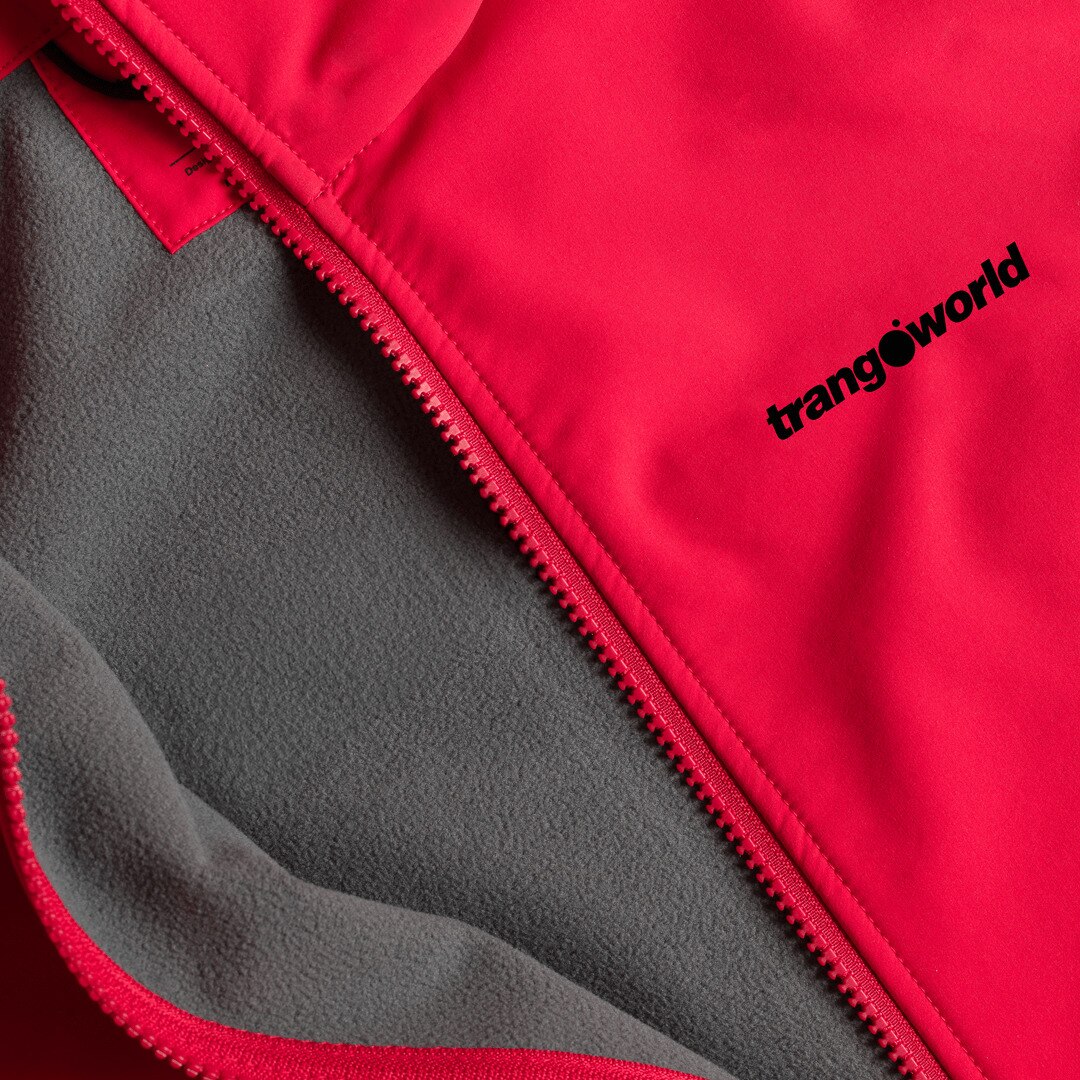 Chaleco de hombre Vadret Trangoworld - Negro Rojo-4