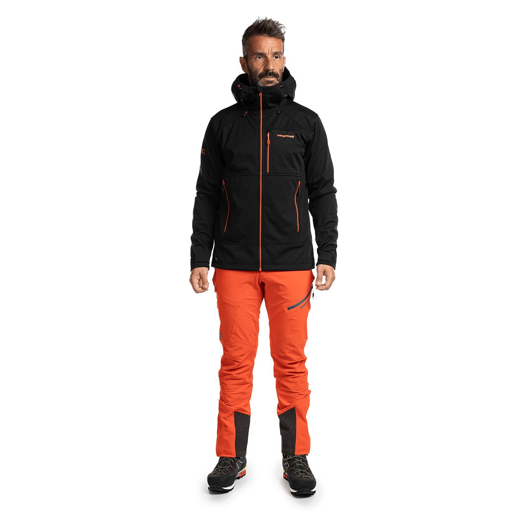 Imagen 2 de Chaqueta de hombre Trx2 soft pro dr Trangoworld - Negro Negro