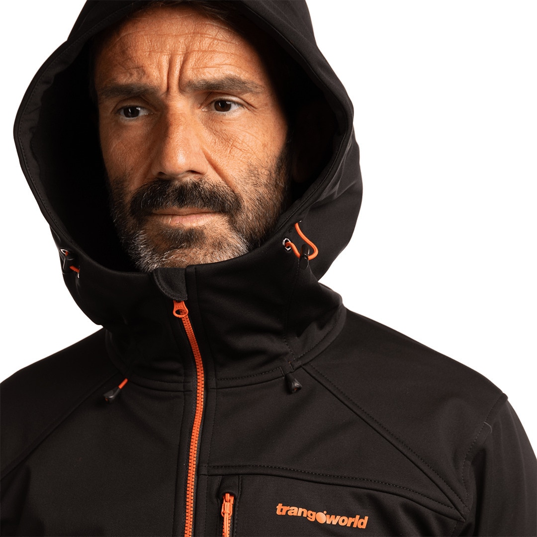 Imagen 8 de Chaqueta de hombre Trx2 soft pro dr Trangoworld - Negro Negro