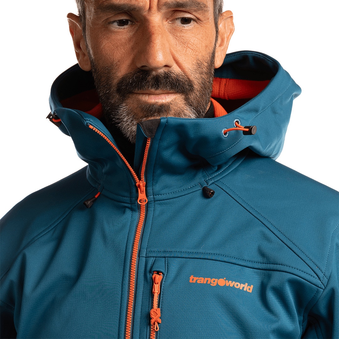 Imagen 7 de Chaqueta de hombre Trx2 soft pro dr Trangoworld - Azul oscuro Azul oscuro