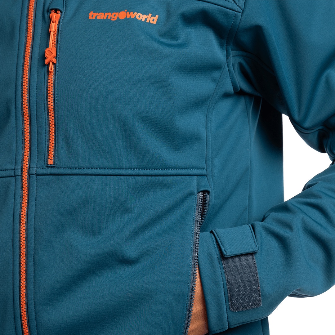 Imagen 8 de Chaqueta de hombre Trx2 soft pro dr Trangoworld - Azul oscuro Azul oscuro