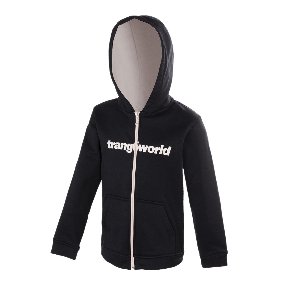 Sudadera de niños Oby Trangoworld - Negro / Rosa Negro / Rosa-1