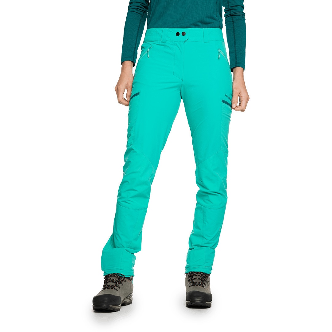 Pantalón de mujer Malaren Trangoworld - Verde oscuro Verde Agua-3