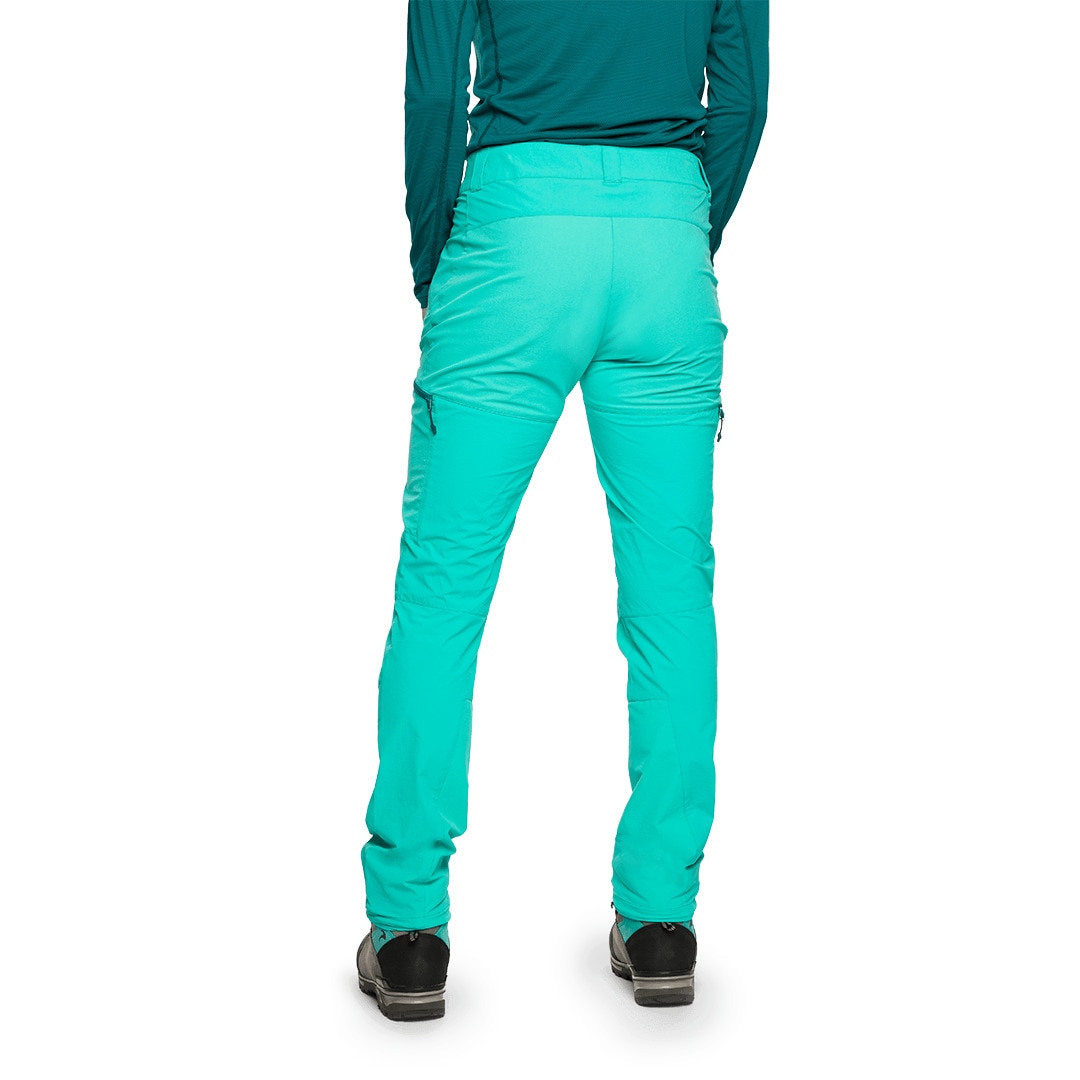 Pantalón de mujer Malaren Trangoworld - Verde oscuro Verde Agua-4