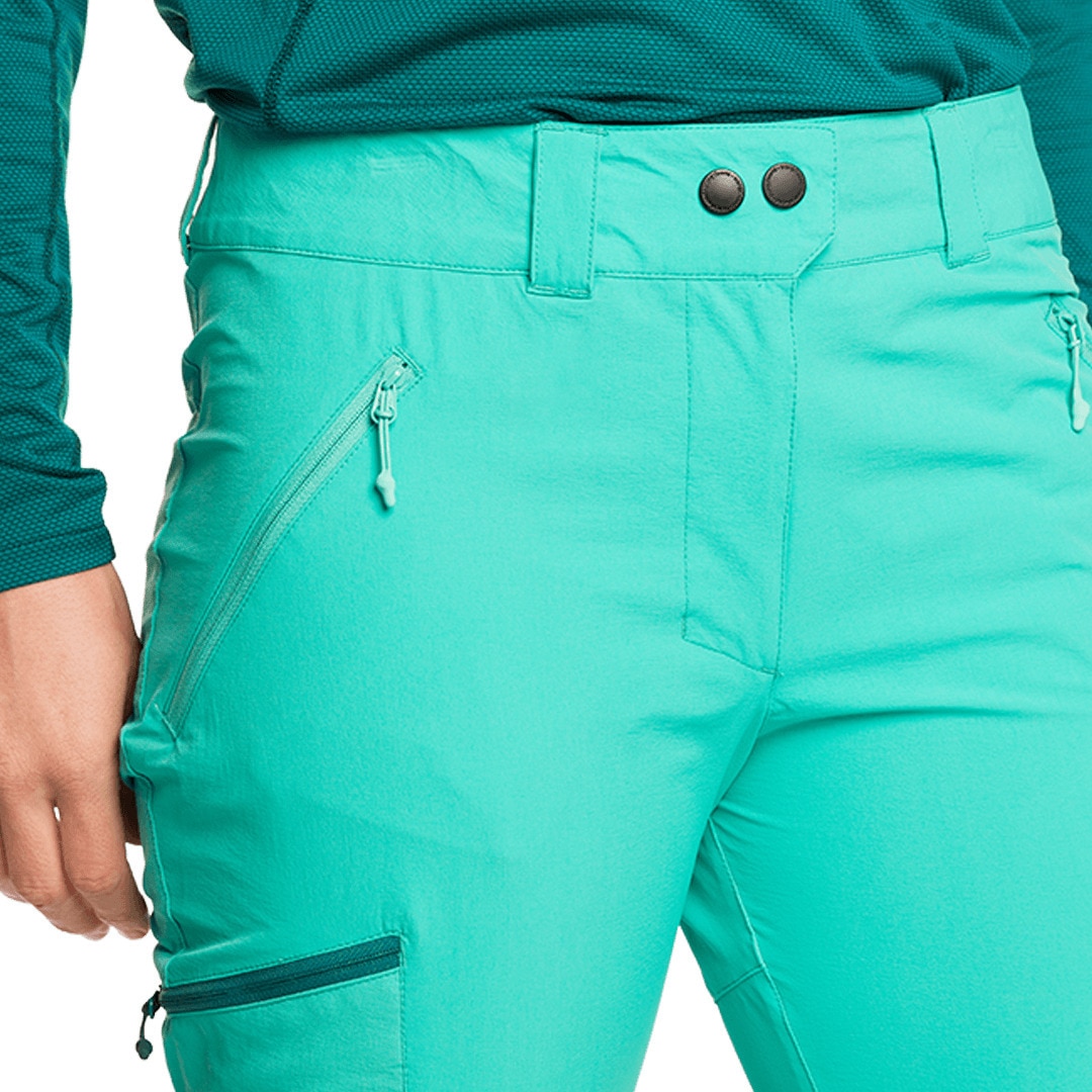 Pantalón de mujer Malaren Trangoworld - Verde oscuro Verde Agua-7