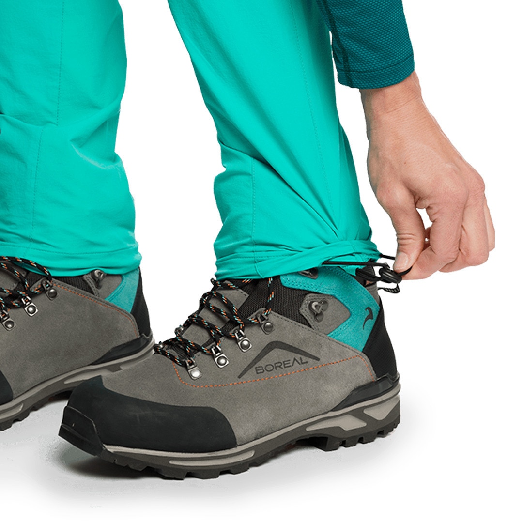 Pantalón de mujer Malaren Trangoworld - Verde oscuro Verde Agua-9