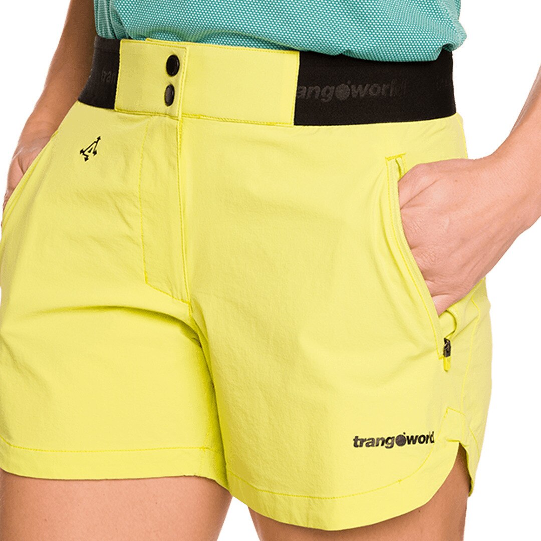 Bermuda de mujer Stora Trangoworld - Amarillo Amarillo-5