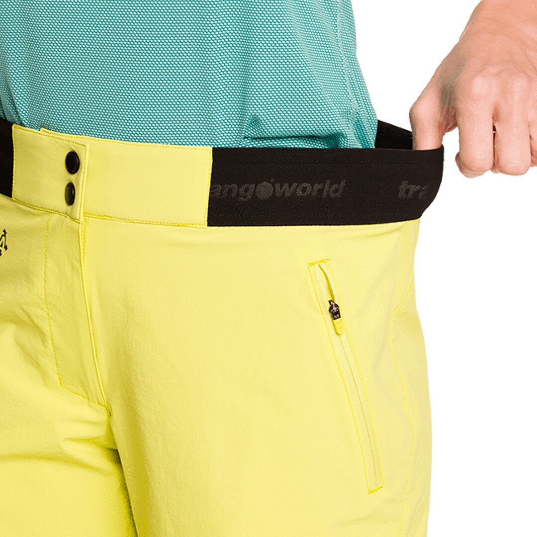 Bermuda de mujer Stora Trangoworld - Amarillo Amarillo-7