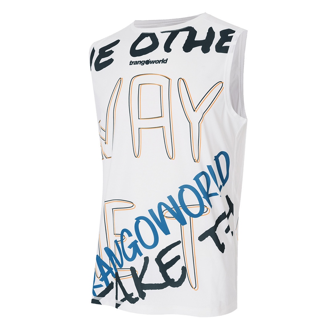 Imagen 0 de Camiseta de hombre Champex Trangoworld Blanco