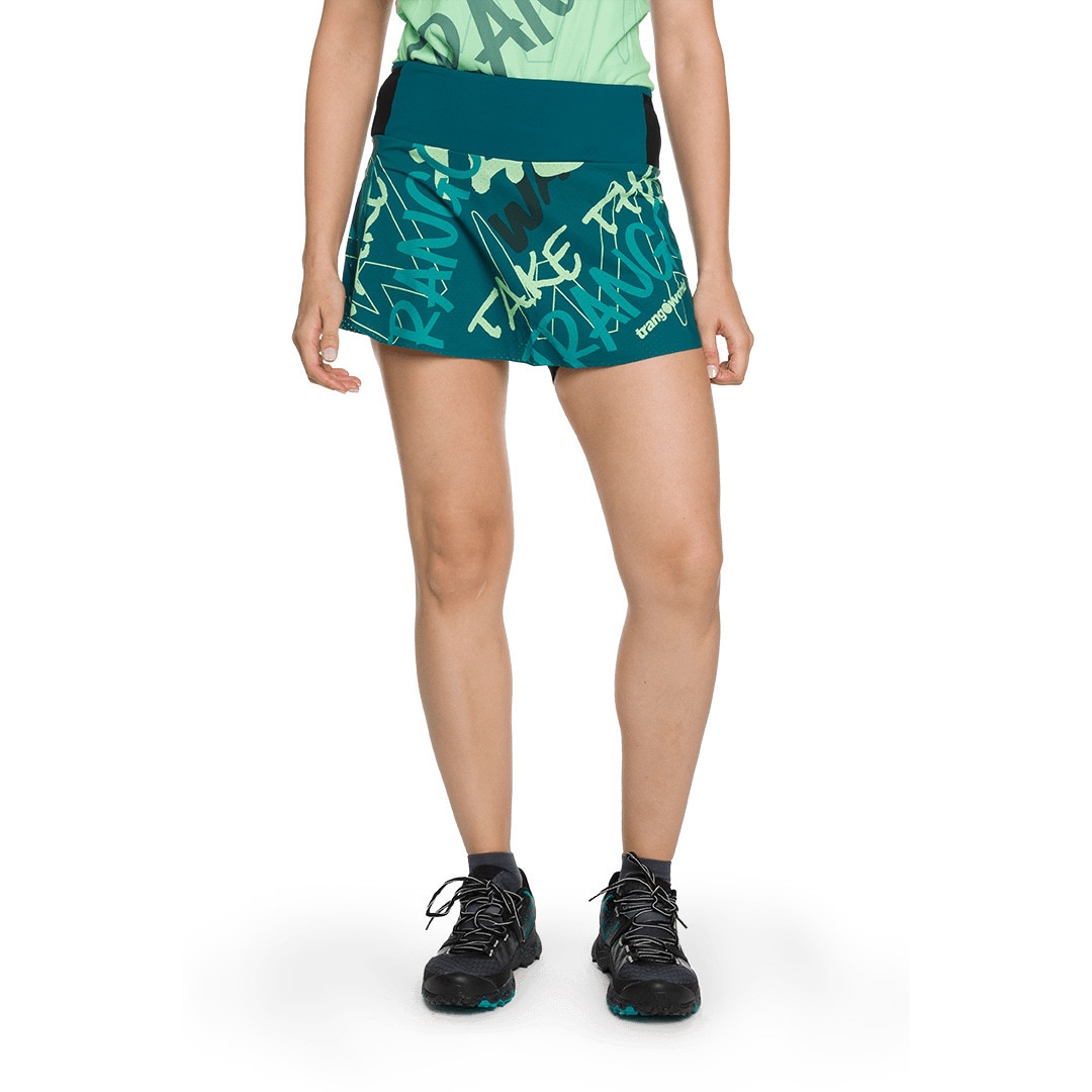 Imagen 3 de Falda de mujer Arruiz Trangoworld - Verde azulado Verde azulado