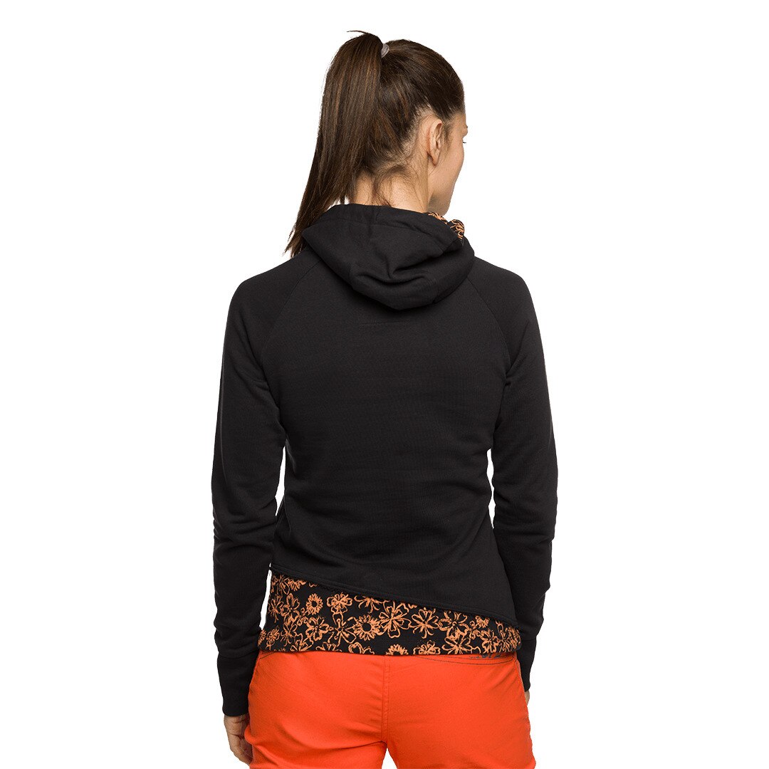 Sudadera de mujer Bucegi Trangoworld - Negro Negro-4